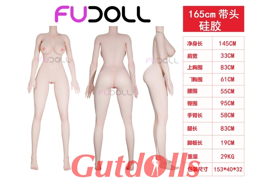 cloth FU Echter penis sex doll